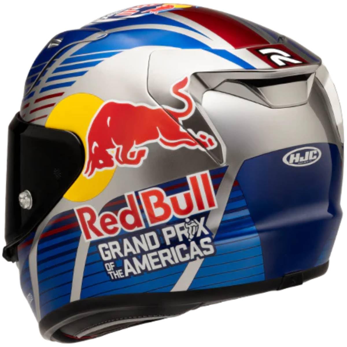 HJC, Casque Moto Intégral RPHA 12 RED BULL AUSTIN GP 2 Red/Blue MC21, XXS