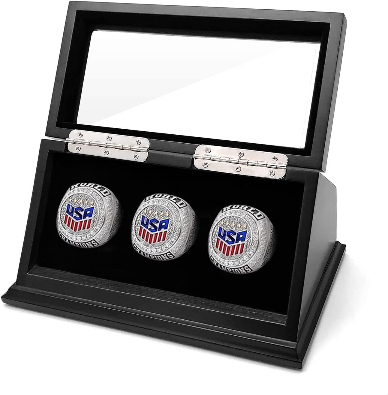 CHEZ Championship Ring Display Case Big Ring Storage