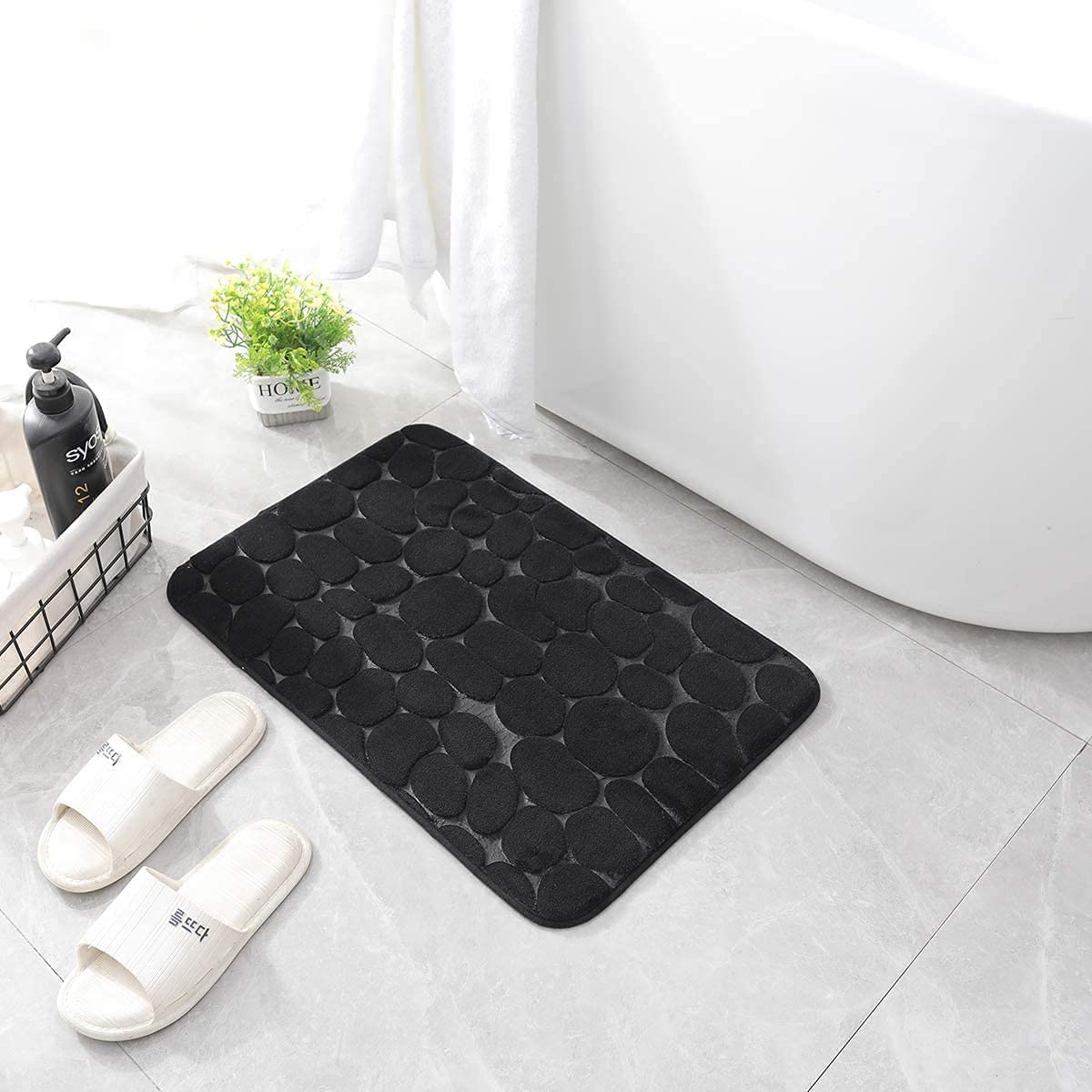 HomeCloud Memory Foam Bath Mat - Absorbent & Non-Slip -3 HomeCloud Memory Foam Bath Mat - Absorbent & Non-Slip -3