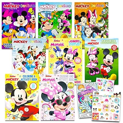 The 30 Mickey Mouse Coloring Books To Read In July 2025 - Cherry Picks