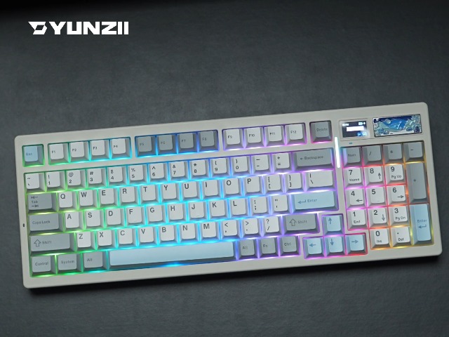 YUNZII IF99 98%ワイヤレスメカニカルキーボード YUNZII IF99 QMK/VIA Full Size LCD Mechanical Keyboard – YUNZII
