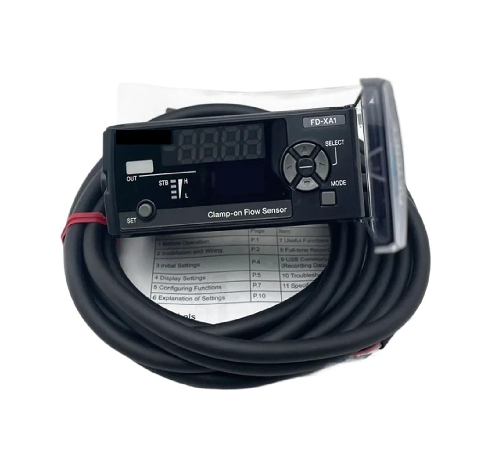 JJKKOZVQF FD-XA1 Digital rail-mounted flow sensor