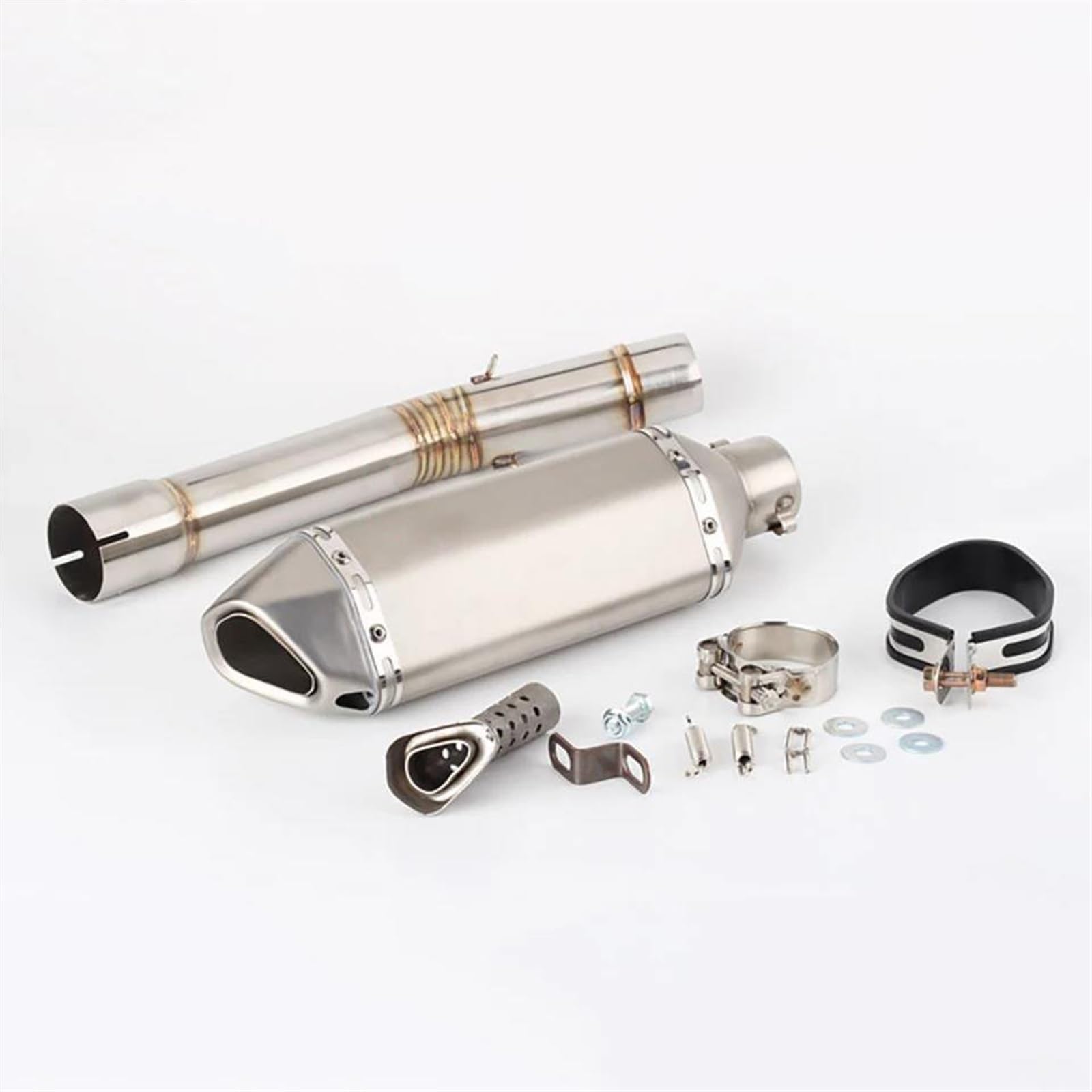 Tubo De Escape Modificado Para Motocicleta Para Y&amaha YZF R6 YZF-R6 1998 1999 2000 2001 2002 2003 2004 2005(Style 2)