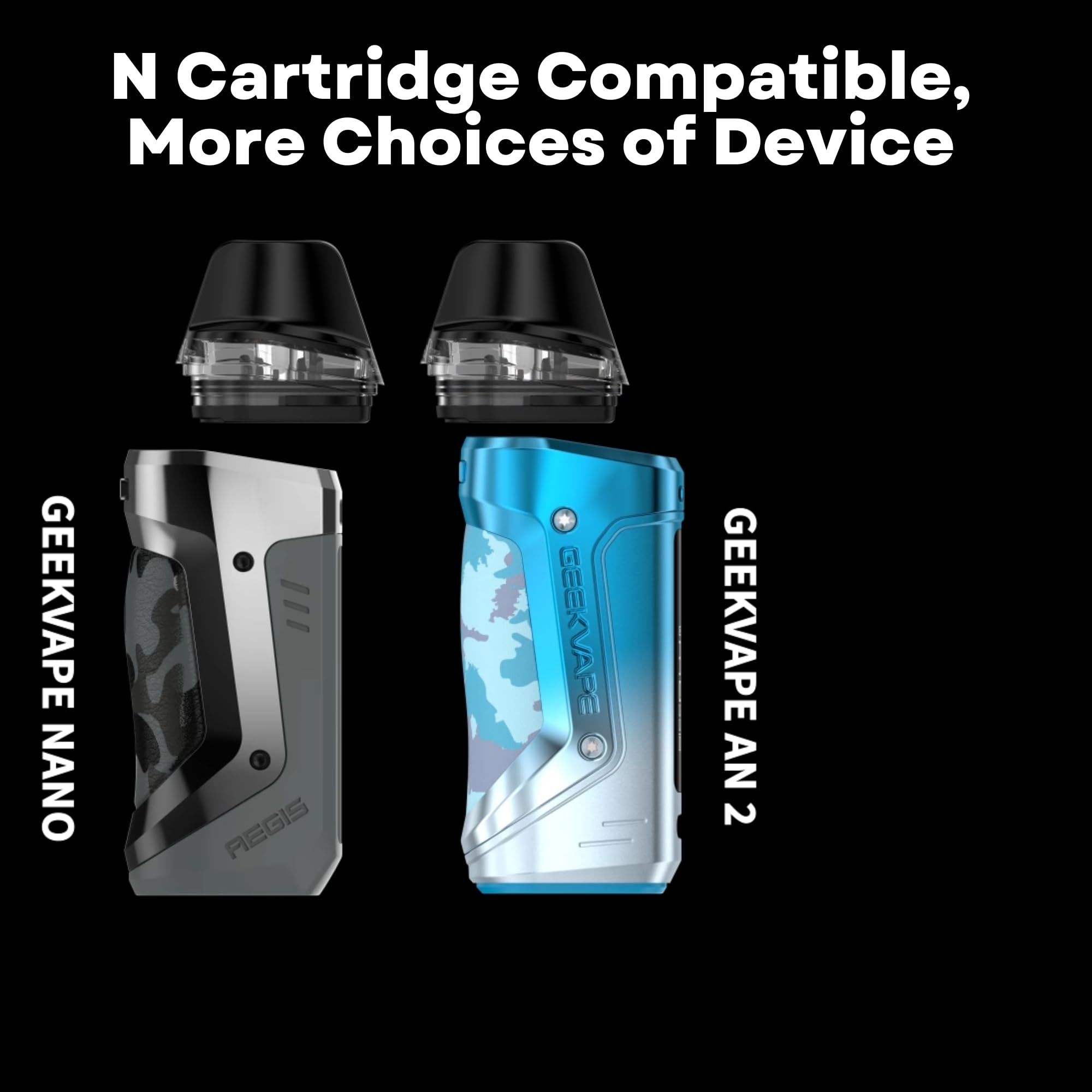 geekvape an 2 pods Geekvape J Replacement Pods (2 Pack) (0.6Ω) by Geekvape