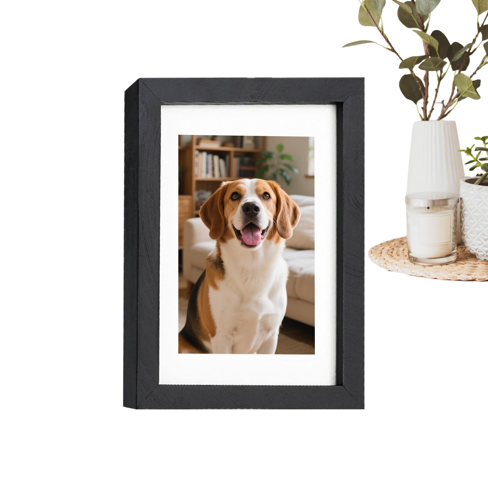 Cadre photo portable et boîte de rangement discret, le cadeau idéal pour famille et amis