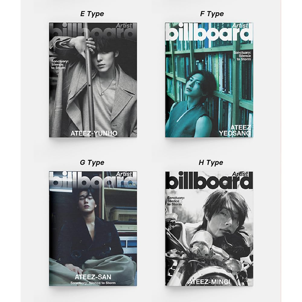 Amazon.co.jp: 韓国雑誌 ATEEZ - [Billboard Artist] magazine ATEEZ