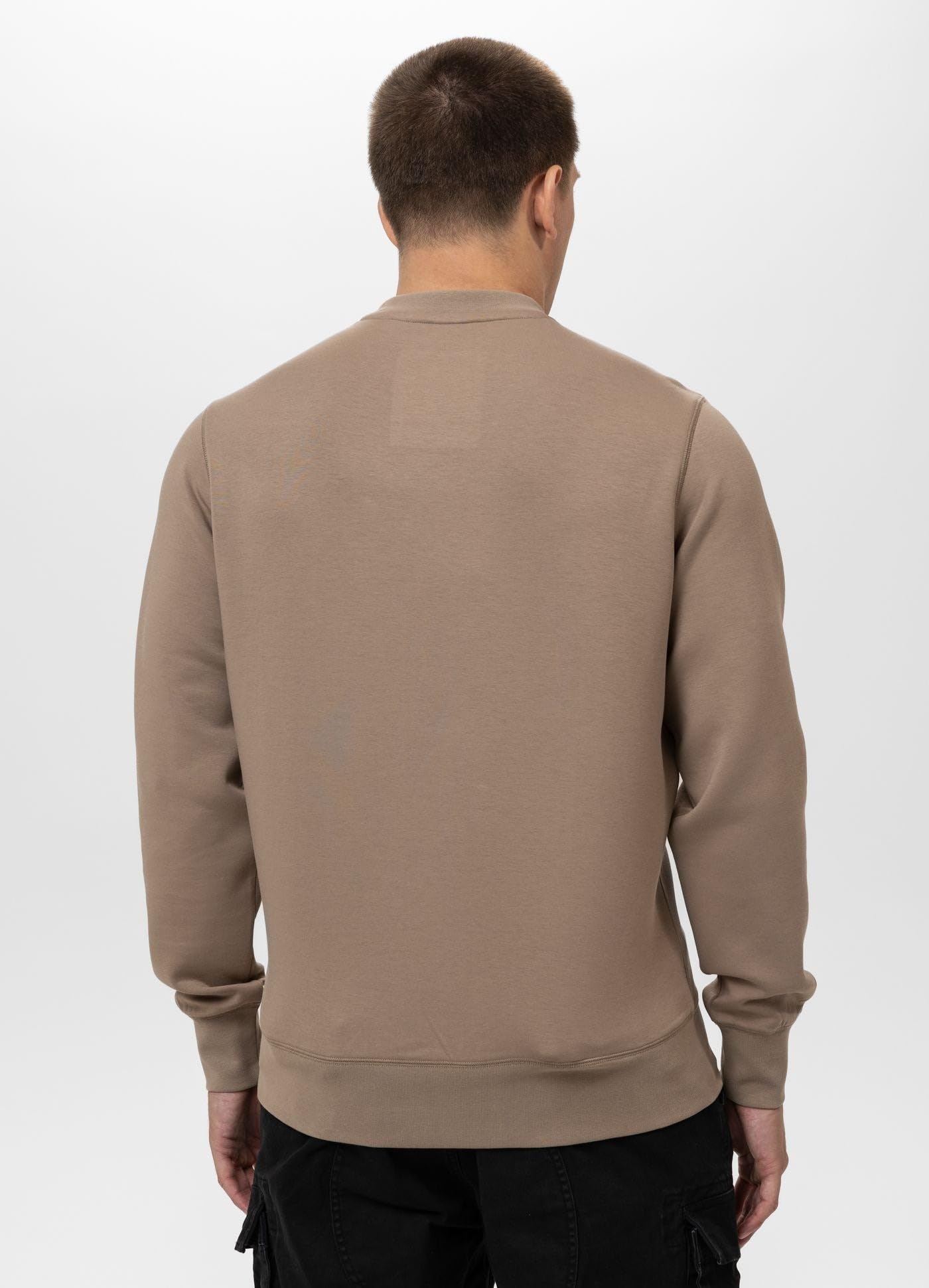 PITBULL - Bluza męska Crewneck Sampson, sweter męski, sportowa bluza z nadrukiem, męska bluza sportowa z długim rękawem