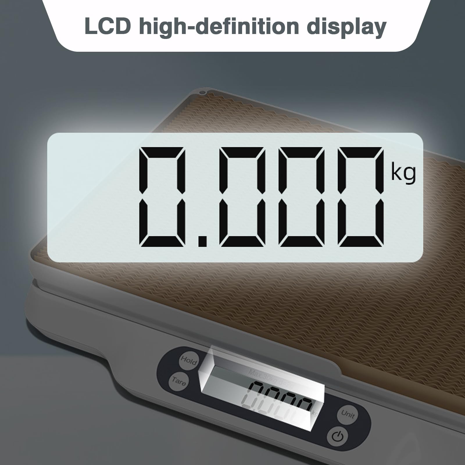 Digitale Haustierwaage,Babywaage mit 2 Abnehmbarem Tablett,3 in1 Babywaage Tierwaage & Personenwaage,LED Digitale Haustierwaage mit Tara-/Hold-Funktion/66lb Kapazität,für Welpe/Kätzchen/Baby/Küche
