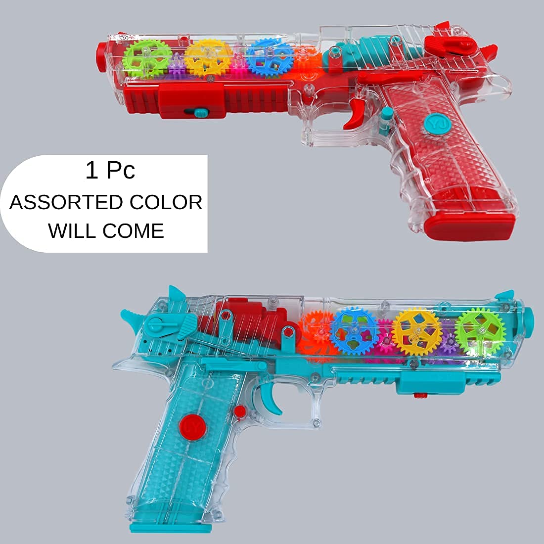 Buy PASCOL Transparent Concept Transparent Gun with 3D Flashing