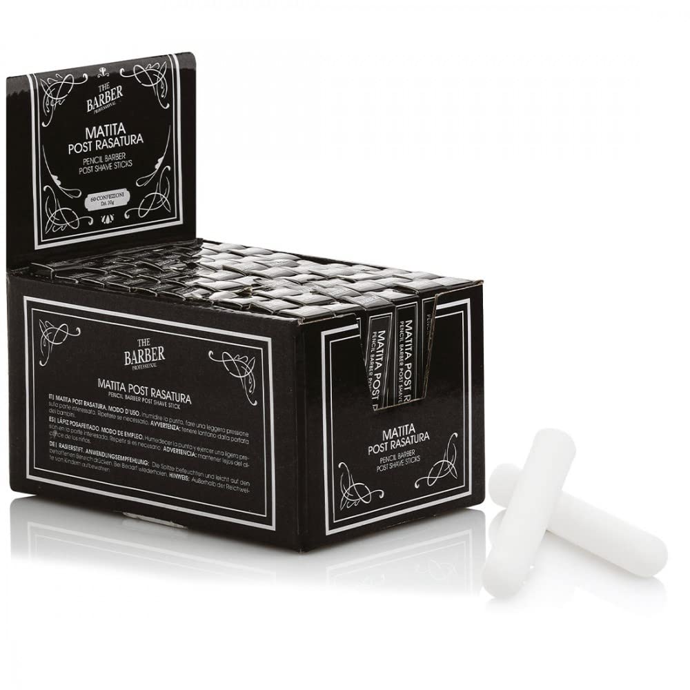 Matite Emostatiche Post Rasatura Barba Dispenser da 60 pezzi Barber Shop (401.319 conf.)