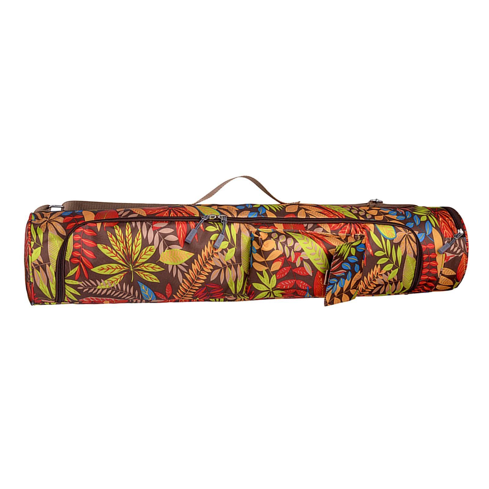 Oxford Fitness Yoga Mat Carrier Case Carry Exercise Bag Green Style C-image-33