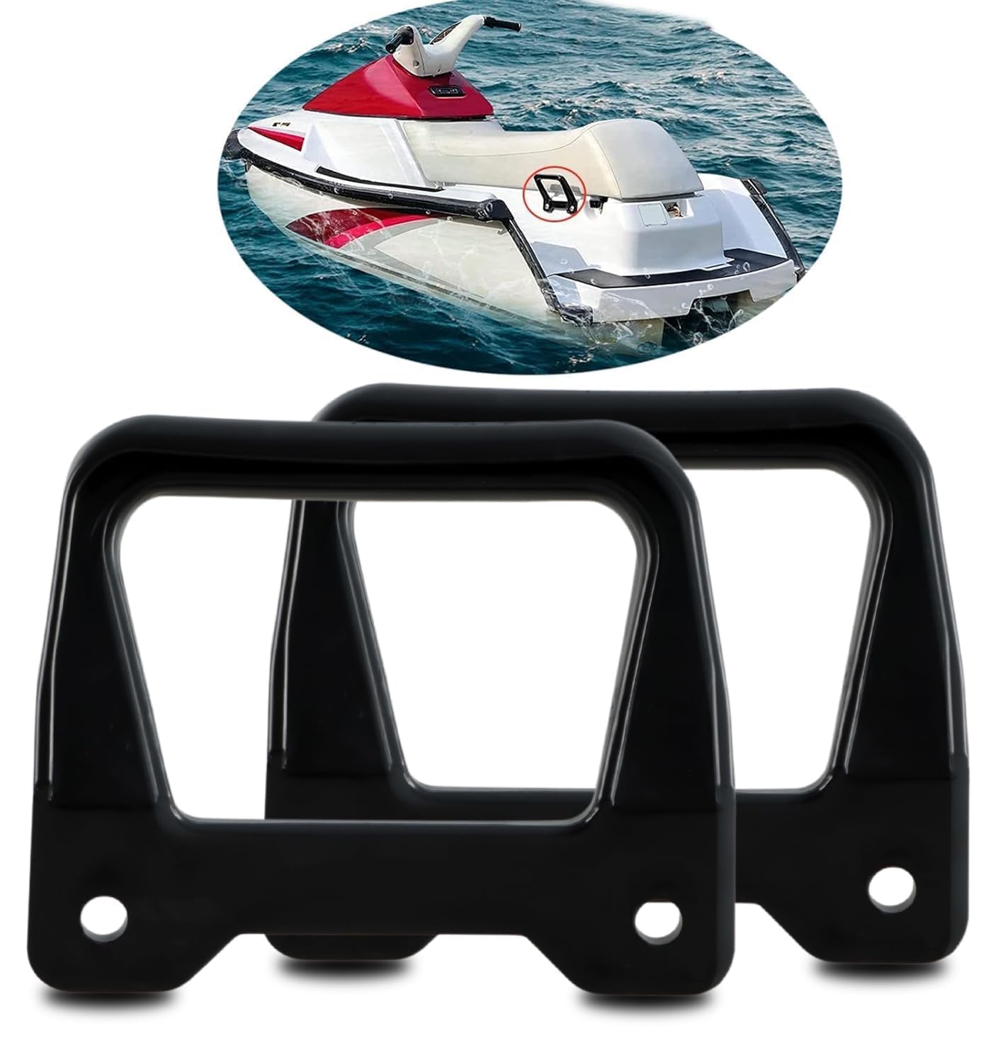 Amazon.com: Rear Grab Handle Left & Right Handle Fit for Yamaha