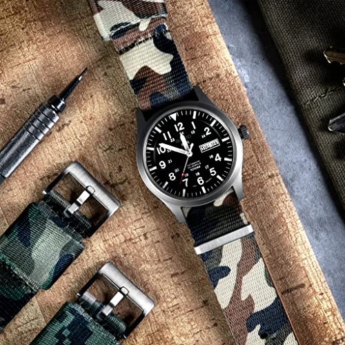 Image of BARTON Elite NATO Style Watch Strap - Seat Belt Nylon Watch Bands