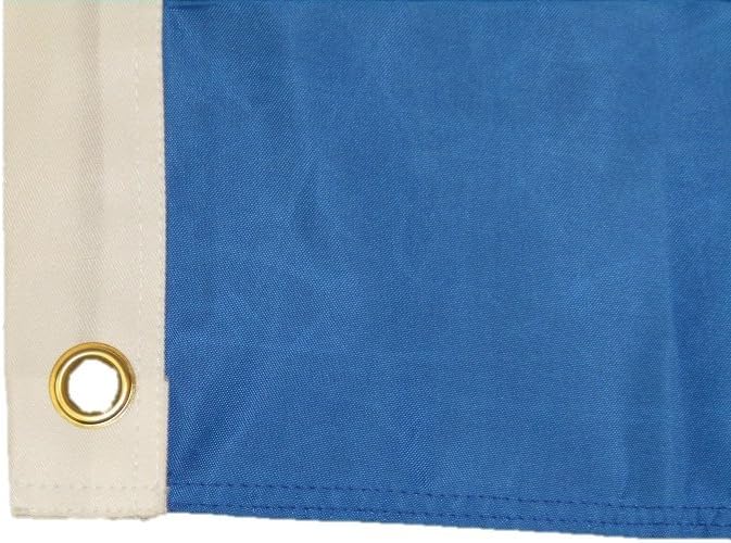 AES 3x5 Embroidered Sewn State of Oklahoma 220D Solarmax Nylon Flag 3'x5' w/ 2 Clips