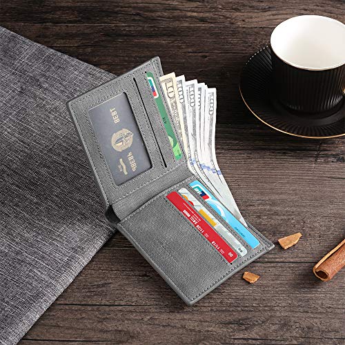 Image of Gifts for Men Personalized Custom Photo Wallets for Men Engraved Picture & Initial Name Wallets for Men Customized Gifts for Fathers Day