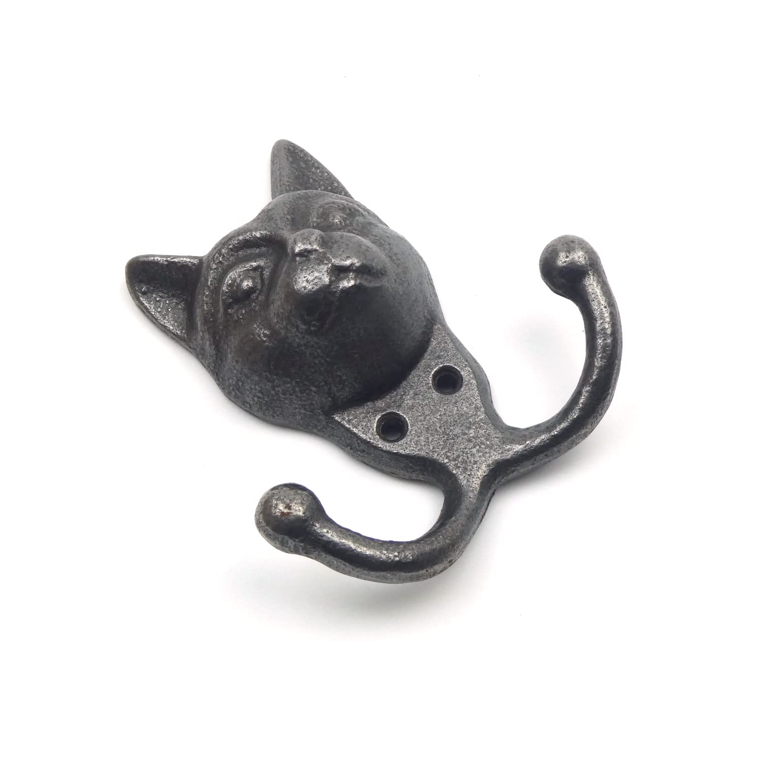 Oakcrafts Cast Iron Novelty Cat Coat Hook - 110Mm X 100Mm