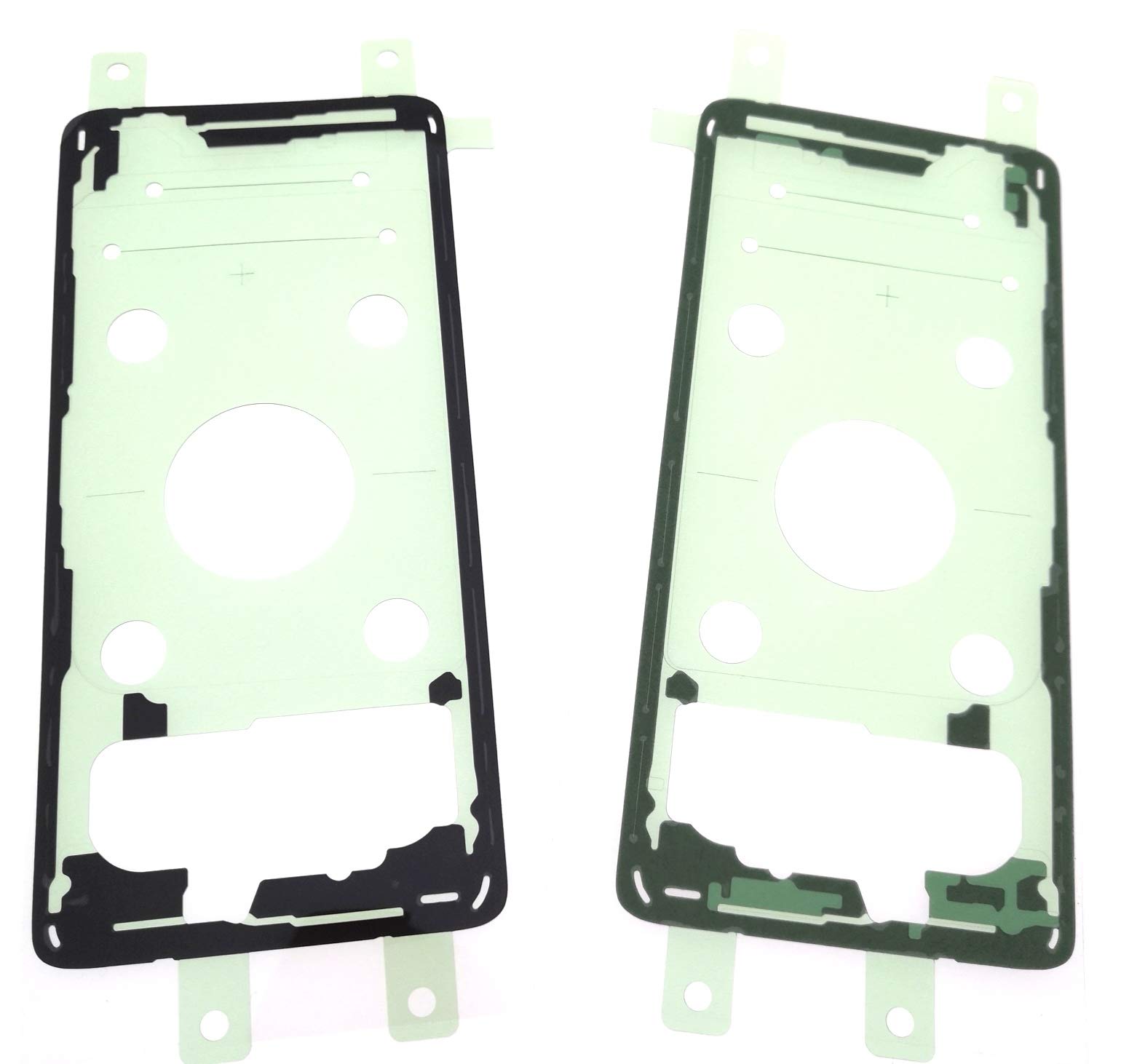 Pre-Customized Back Battery Door Cover Adhesive/Double Sided Tape Sticker for Samsung Galaxy S10 SM-G973U (Pack of 2)