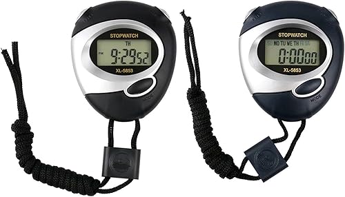 Miniatura 7 de Temporizadores electrónicos resistentes a la intemperie Pantalla clara Temporizadores deportivos para actividad al aire libre Precisión cronometraje