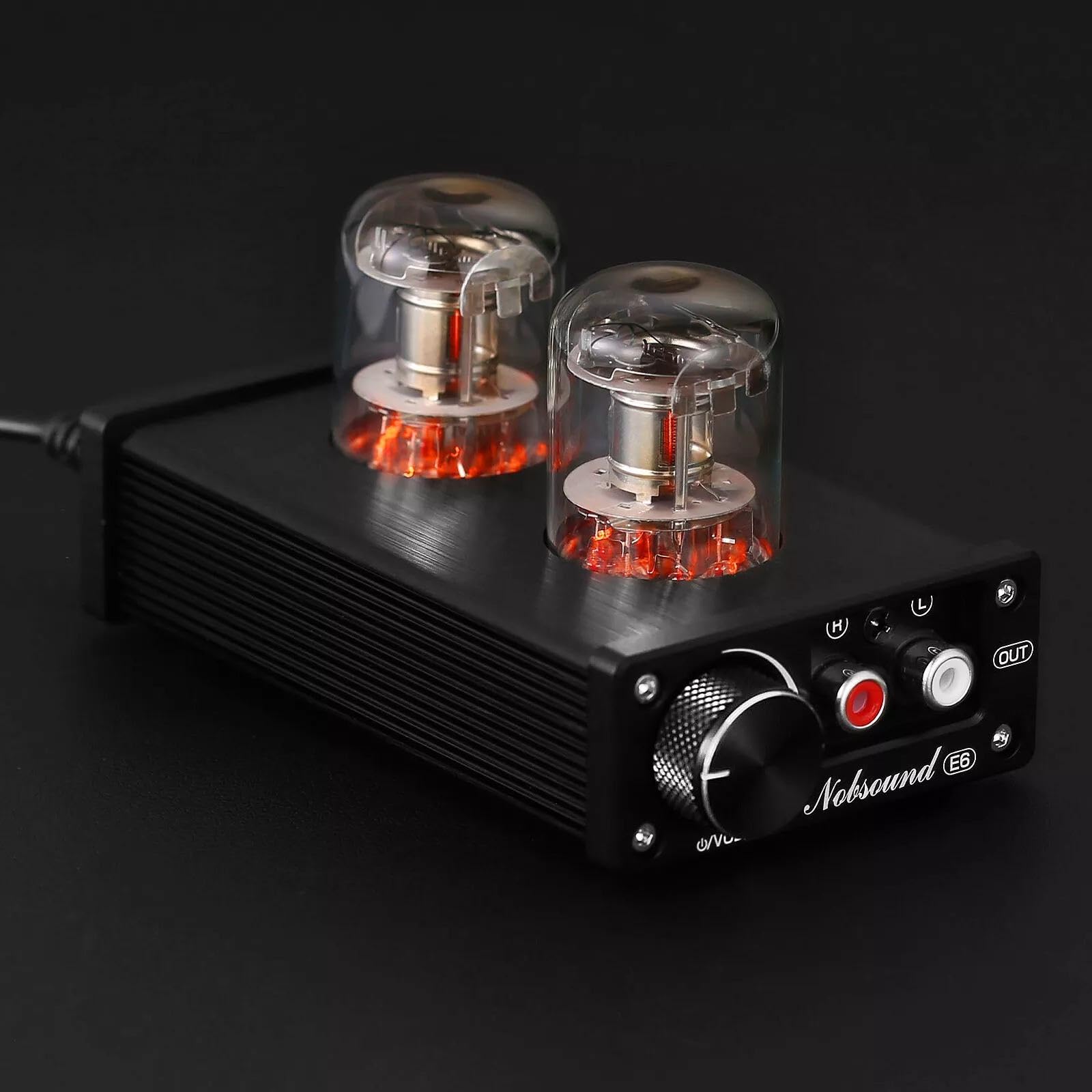 Nobsound E6 Direct Heated Valve Tube Preamp Class A Stereo Audio