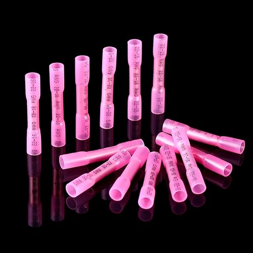 Miniatura 4 de Frienda 1000 conectores a tope termorretráctiles, conectores de alambre de crimpado aislados de grado marino, conectores de alambre termorretráctil,