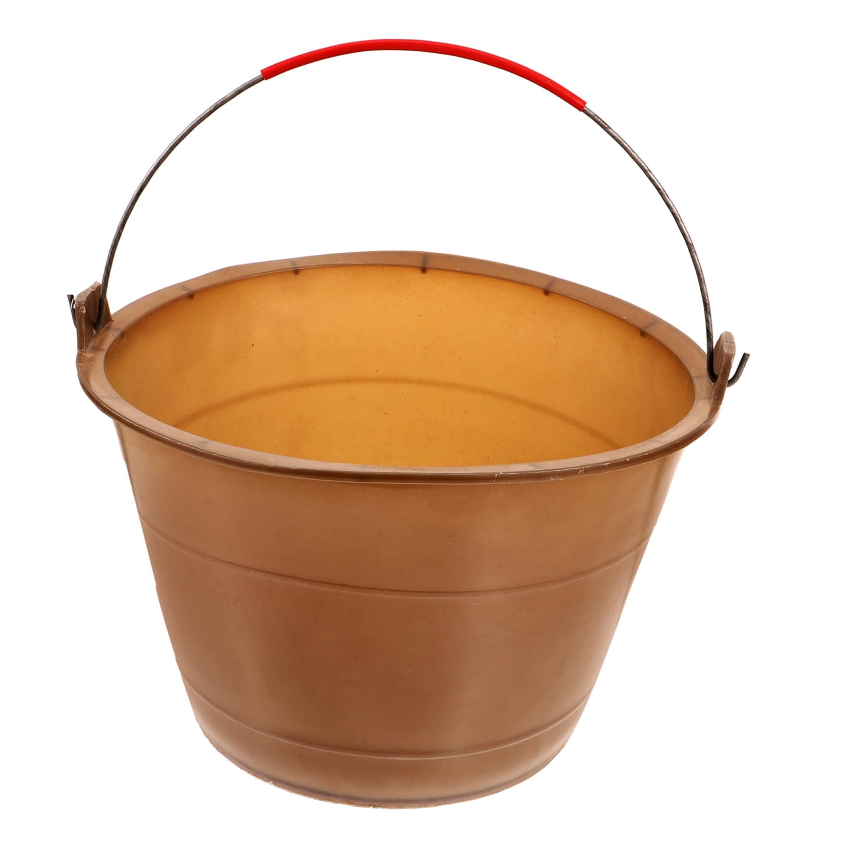DOITOOL Beef Tendon Cement Bucket Water Bucket Garden Bucket Portable Plastic Bucket Thicken Mason Mud Pot