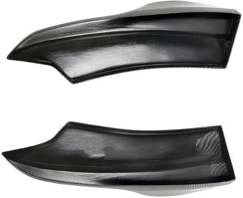 Miniatura 5 de 2 cenefas laterales de parachoques trasero para Dodge Charger 2015-2022 estilo V2 fibra de carbono estilo