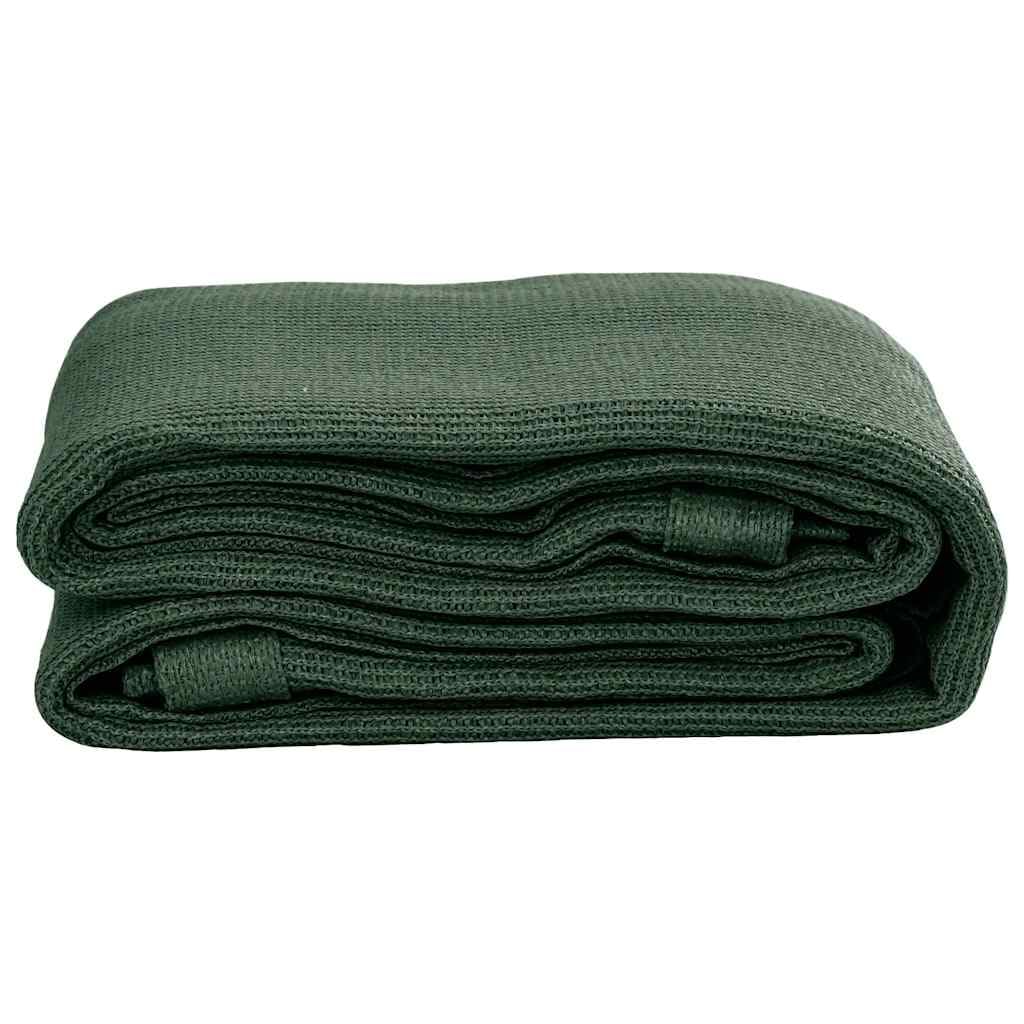 Tomostar Tapis de Sol Camping, Tapis d'auvent Bâche de Sol Extérieur avec œillets pour Camping Caravane Camping-Car 300 x 400 cm PEHD Vert