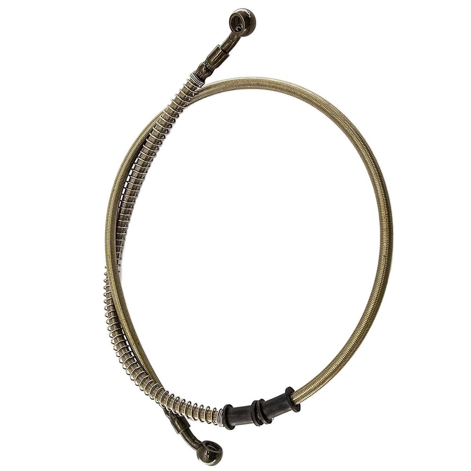 Ksxzw Brass Motorbike Part Motorcycle Hydraulic Brake Line Oil Hose Pipe 1100Mm Replacement Accessories