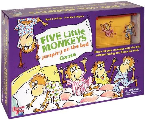 University Games Five Little Monkeys Game Amazon Co Uk Toys Games