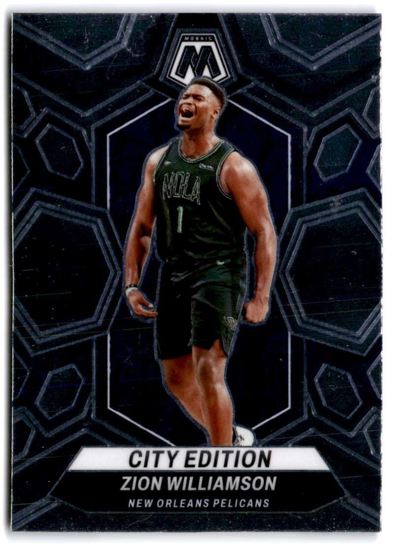 Amazon.com: 2023-24 Panini Mosaic #271 Zion Williamson City 