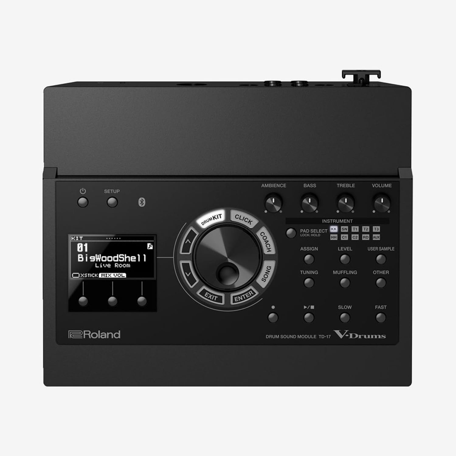 Roland E-Drum VAD307 Acoustic Design Kit elektronisches Schlagzeug mit keepdrum Kopfhörer