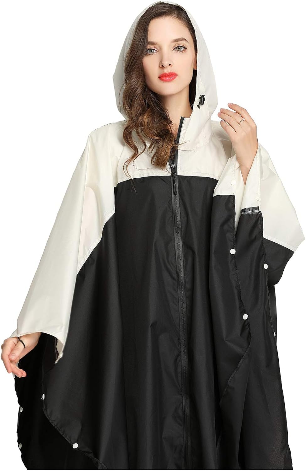 Women's rain cape with hood Clearance