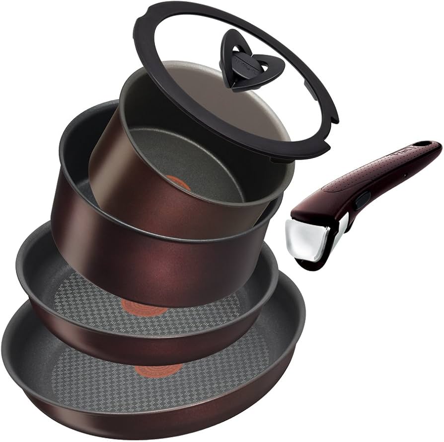 Amazon.co.jp: T-fal インジニオ・ネオ IHロゼブラウン セット9 L32691
