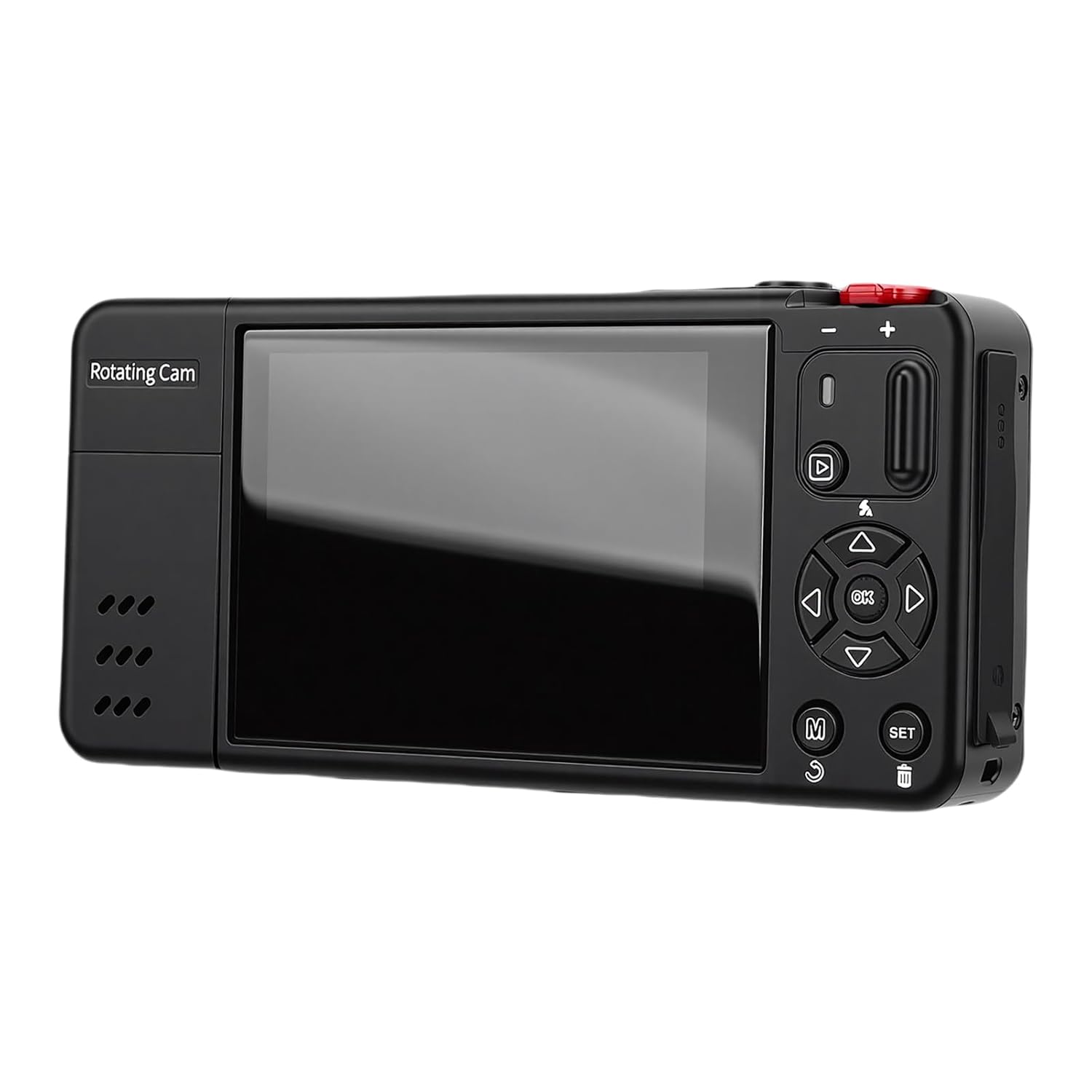 Digital Camera, 4K 64MP 18X Digital Zoom Autofocus Vlogging Camera, Portable Compact Travel Cameras with 2.88 inch 270 Flip Screen for Beginners