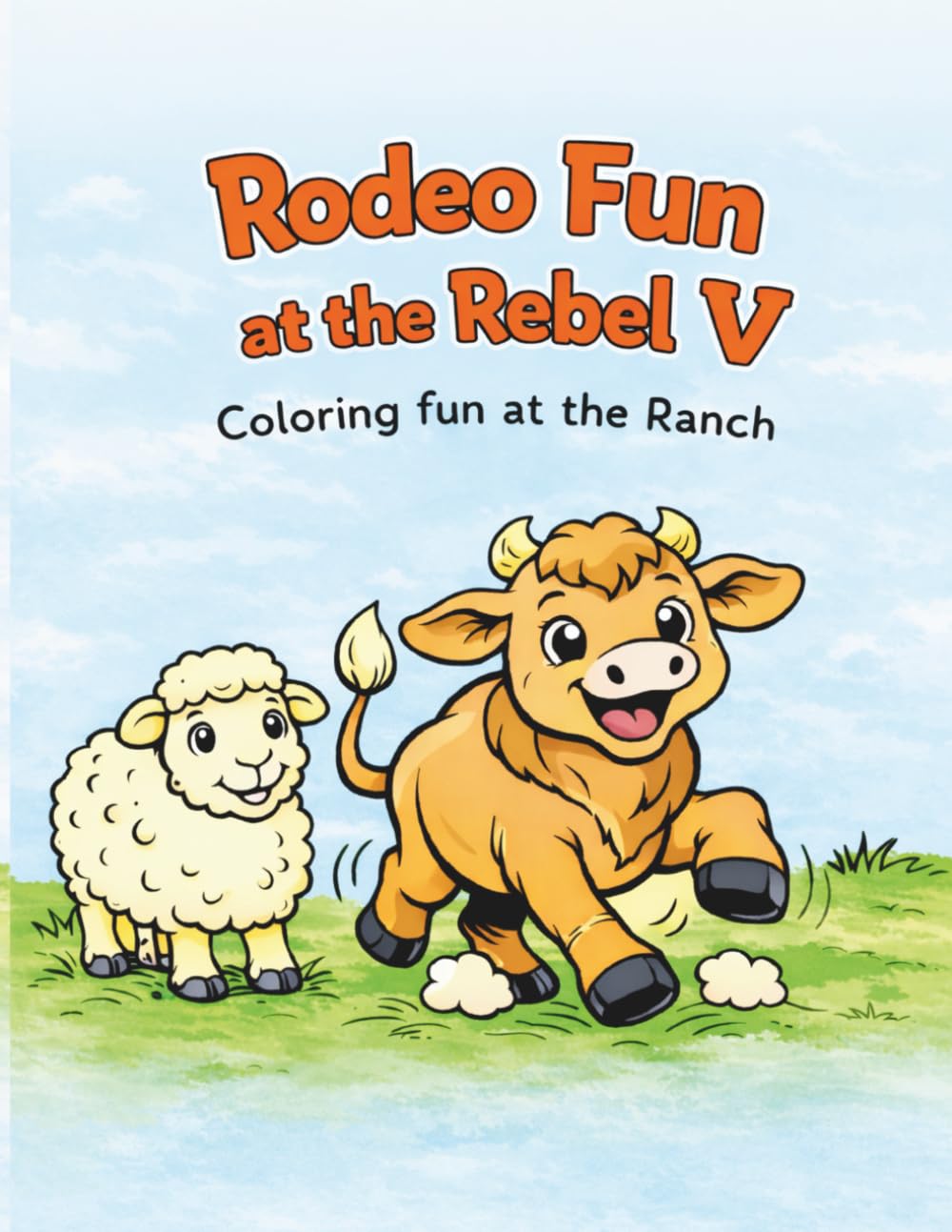 Rodeo Fun at the Rebel V: Coloring fun at the ranch