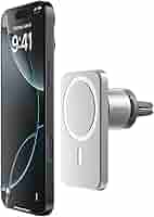 スマホアクセサリー Belkin Magnetic Car Mount with MagSafe Amazon.com: Belkin MagSafe Vent Mount Pro - MagSafe Phone