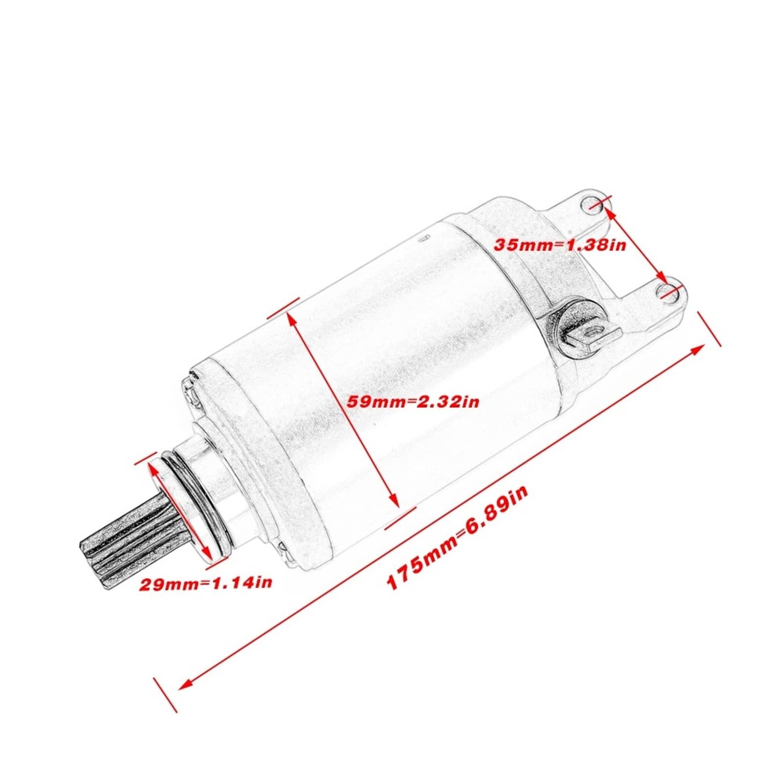 Motorino avviamento Per Suzuki GSF250 N ZM P NP ZP R NR Bandit VS S Bandit GSX250 Attraverso RCH H GSXR250 CJ 31100-11D00-000 Motorino Avviamento