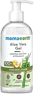 Aloe Vera Gel for Skin & Hair | With Pure Aloe Vera & Vitamin E | Hydrates Skin | Soothes Irritated Skin | Keeps Scalp Healthy | For Men & Women | 300 ml