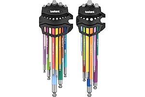 allen & roth lighting toolant Allen Wrenches Sets 22pcs(Metric&SAE), Extra Long Arm...