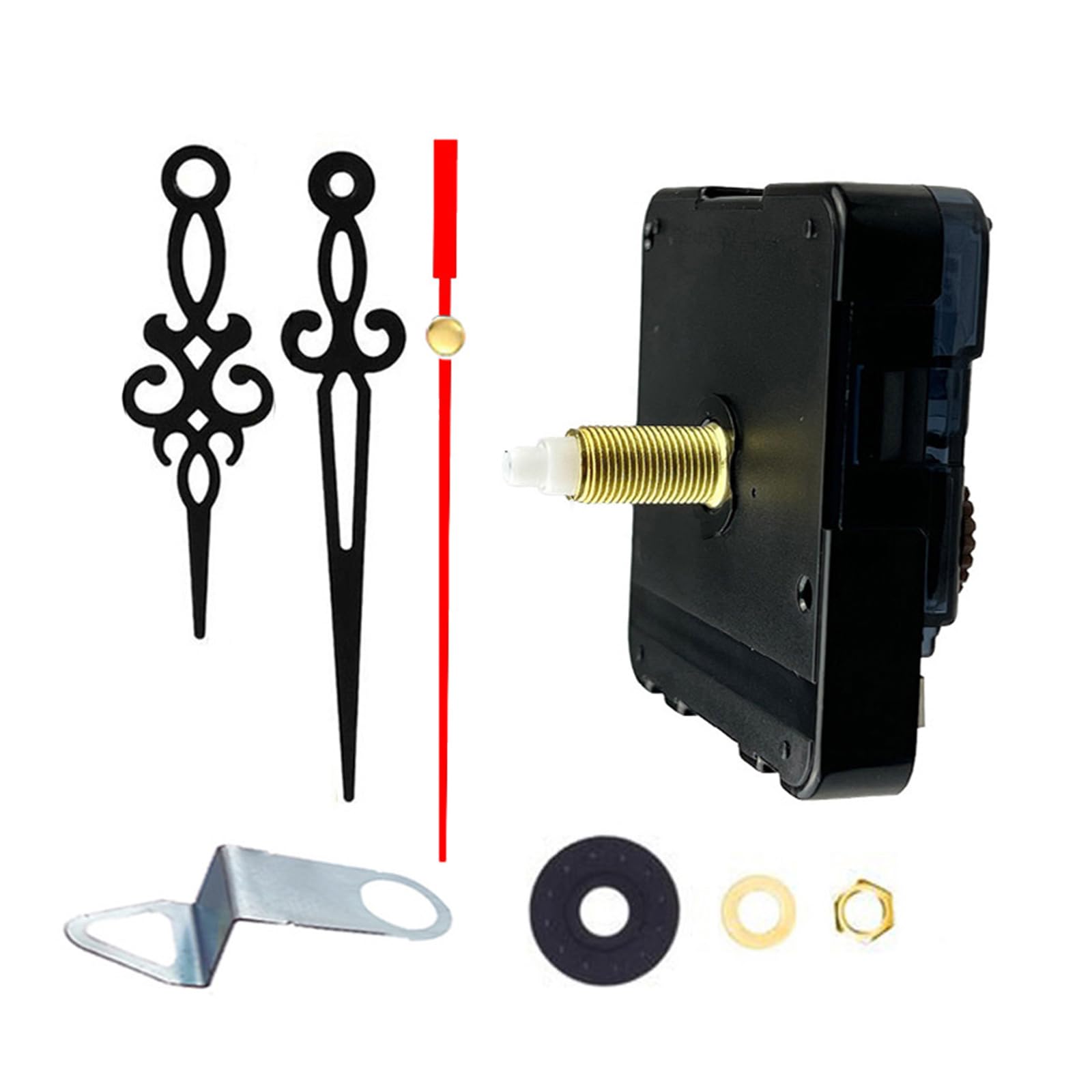 YROHGKPN Accuracy Quiet Mechanism Clock Parts Movement and Hands Set for Hobbyists and Repair Enthusiasts Clockmaking Set