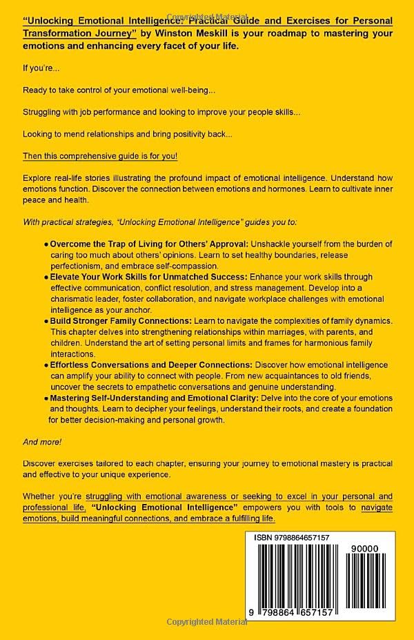 Vista 2 de Unlocking Emotional Intelligence Practical Guide and Exercises for Personal Transformation Journey (Emotional Resilience)