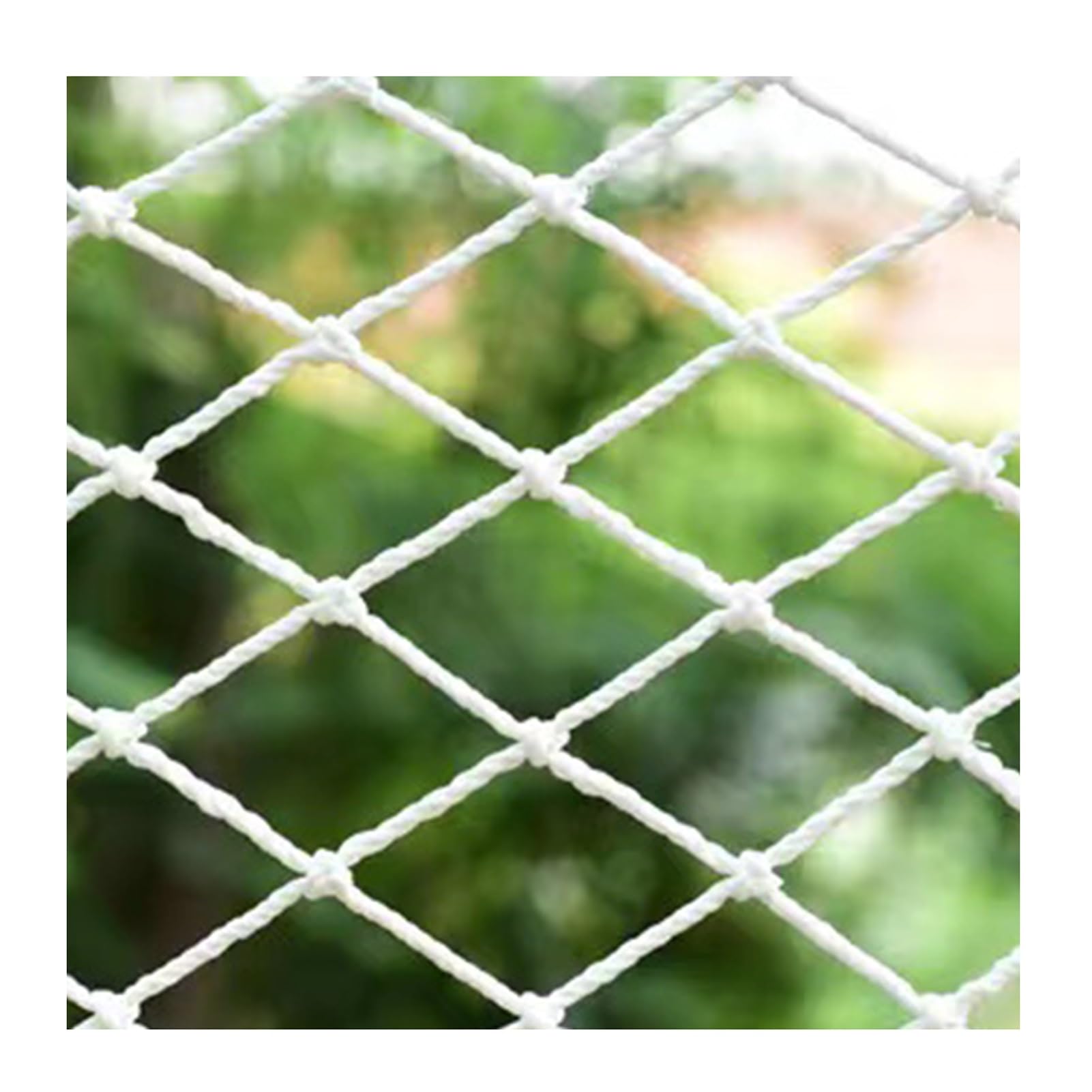Kinder Gartenzaunschutznetz Schachtabdeckungsnetz Patio-Fallnetz Netzseiltunnel Seilnetz Baustellen-Treppenschutznetz Color : 5cm mesh, Size : 4x8m(13x26ft)
