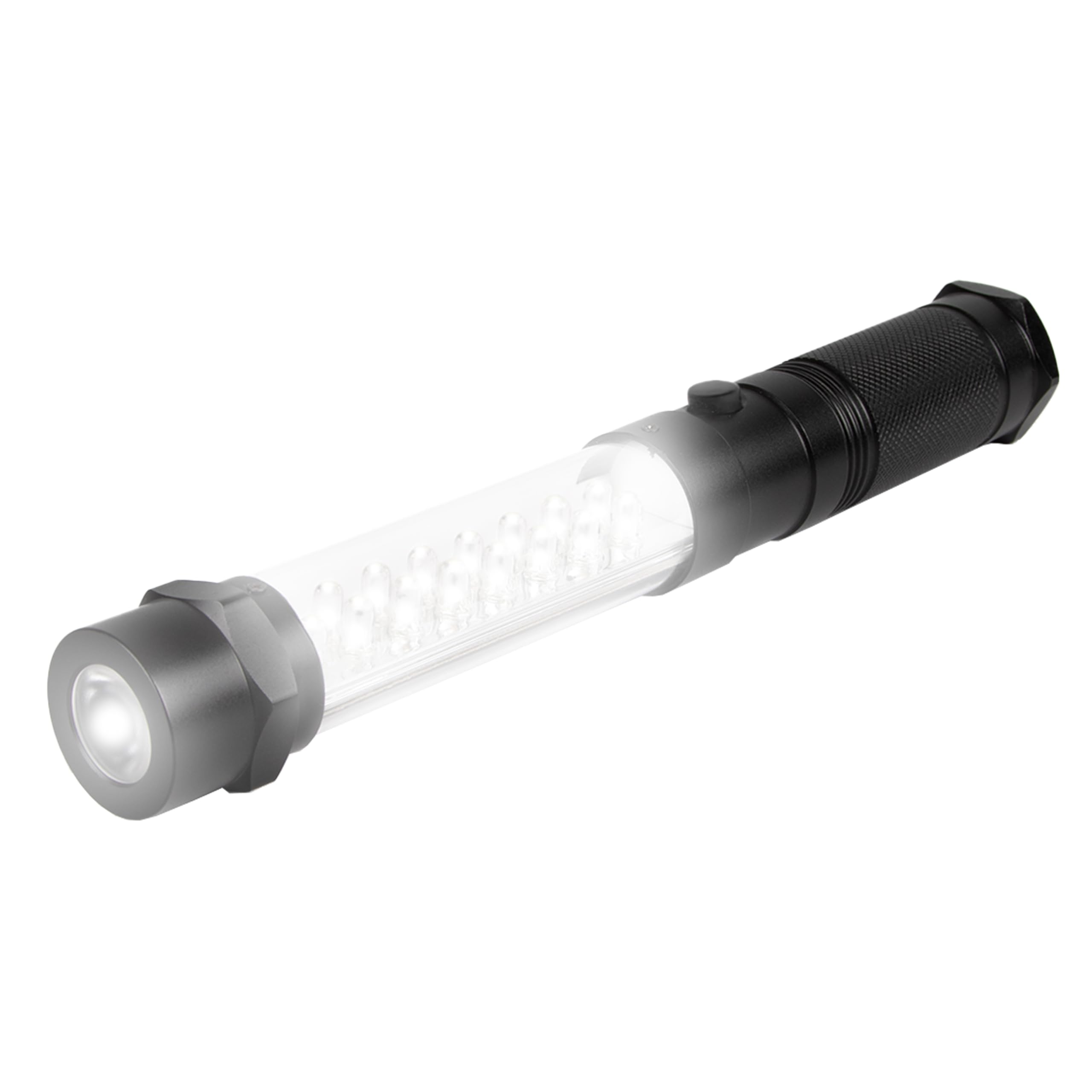 Duronic Small/Medium Led Torch Rfl163aaa Portable Flashlight, Handheld Torchlight, Magnetic And Lightweight Torch Light For Camping Hiking Diy Night Emergencies & Blackouts