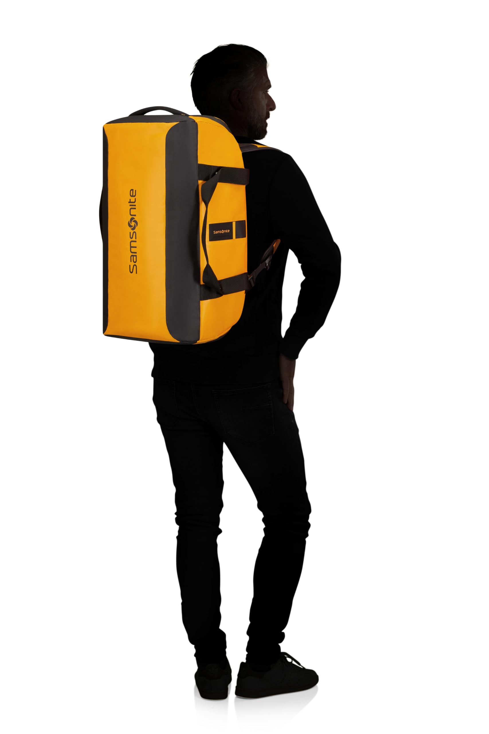 Samsonite Paradiver Light - Sac de Voyage/Sac à Dos S, Bagage Cabine, 55 cm, 40 L, Jaune (Yellow)