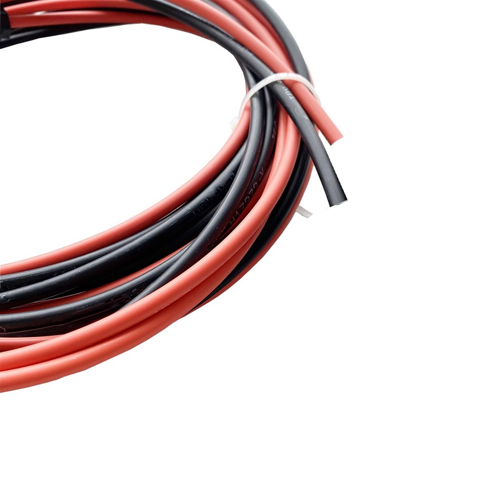 1 para złączy solarnych Przewód przedłużający Panel solarny Przewód miedziany Czerwony i czarny 6 mm2 4 mm2 2,5 mm2 10 AWG 12 AWG 14 AWG(12 Awg 4mm2,10Meter)
