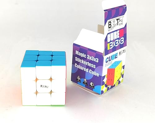 Cubo Mágico 3x3x3 Cubo de colores sin pegatina, número de referencia BOT-TO-0002