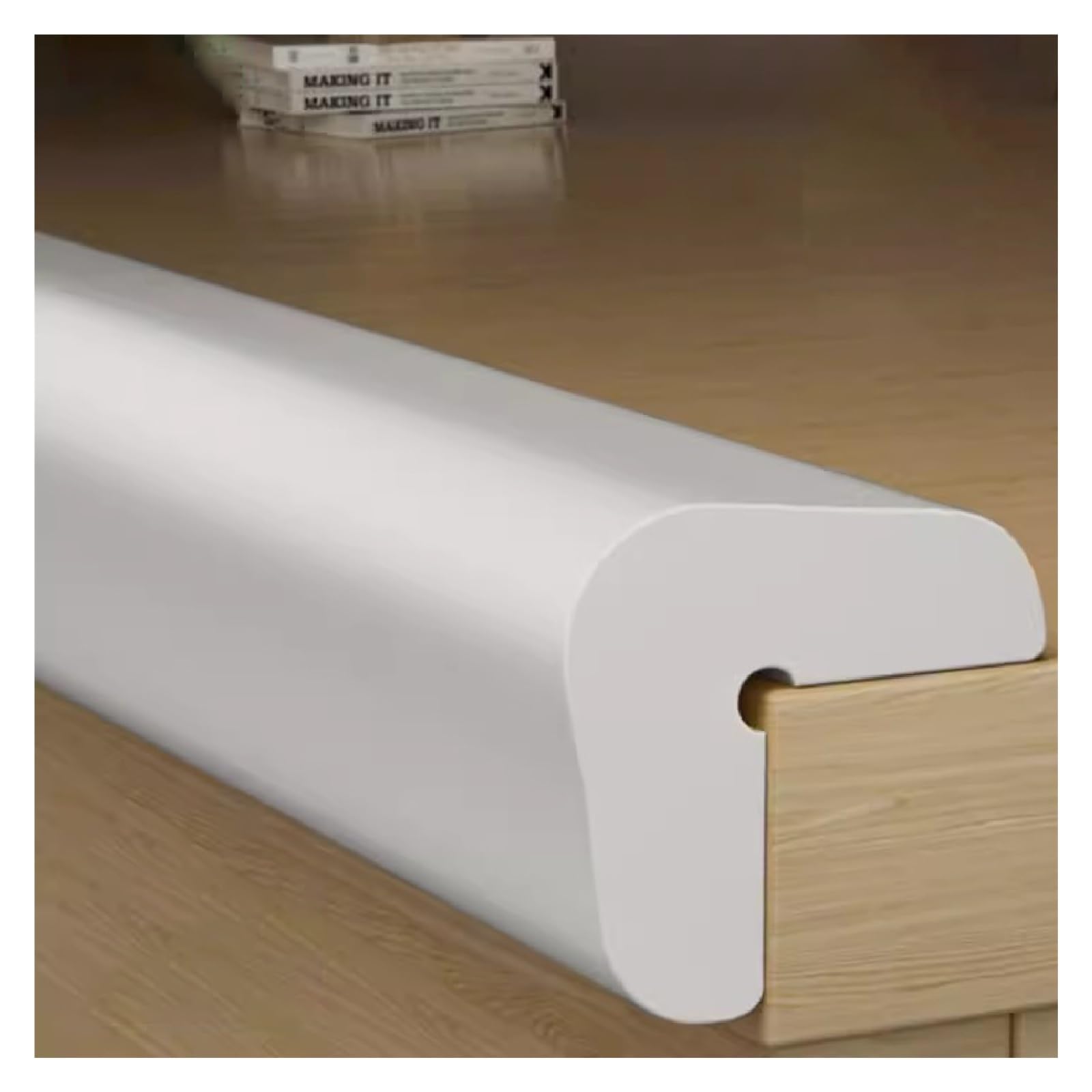 Foam Edge Protection Strips - Self-Adhesive Anti-Collision Guards for Furniture and Stairs, Enhances Home Safety