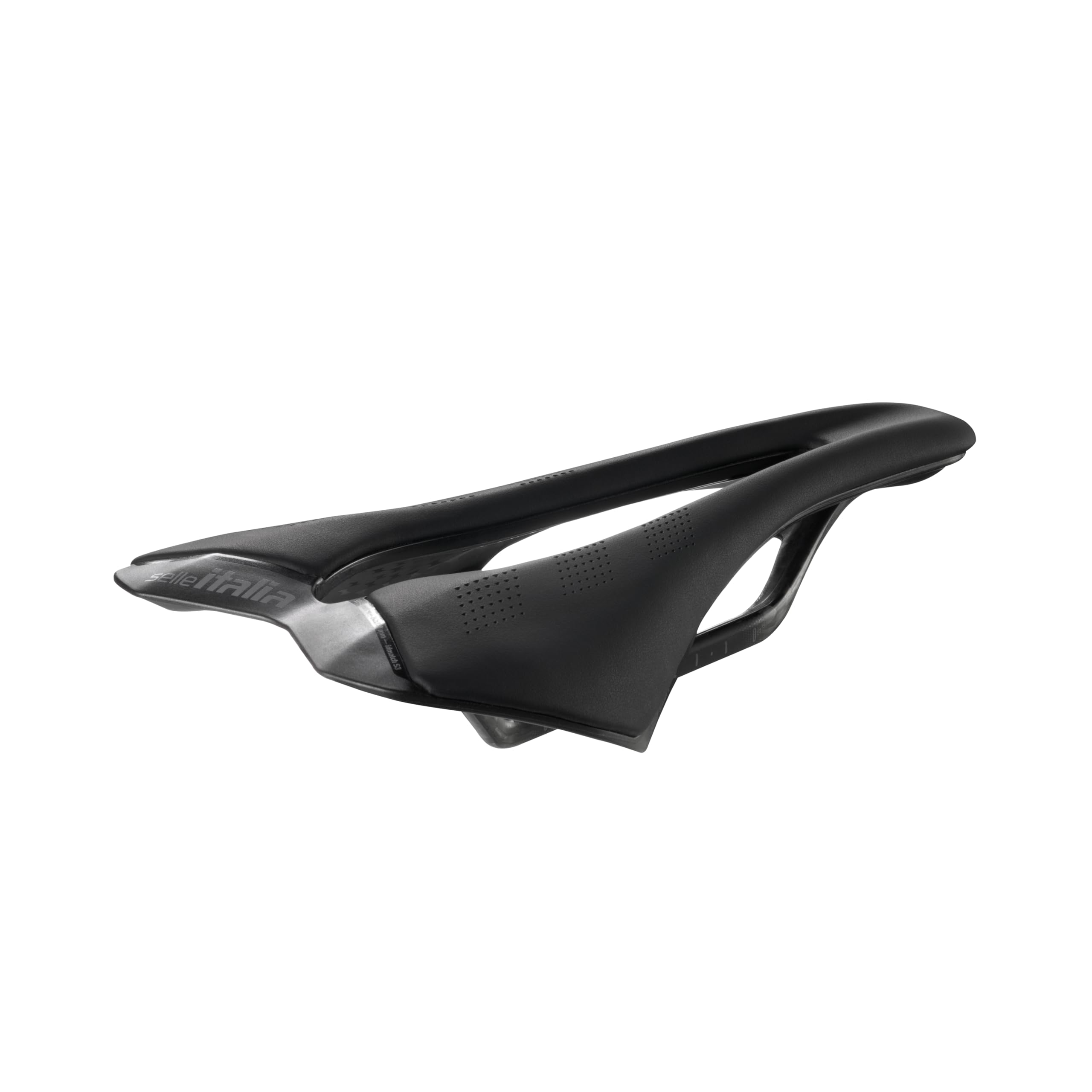 Selle Italia SLR - Sillín de Bicicleta de Carretera con riel de Carbono, Asiento de Bicicleta de Carreras Ligero, Ajuste de Rendimiento
