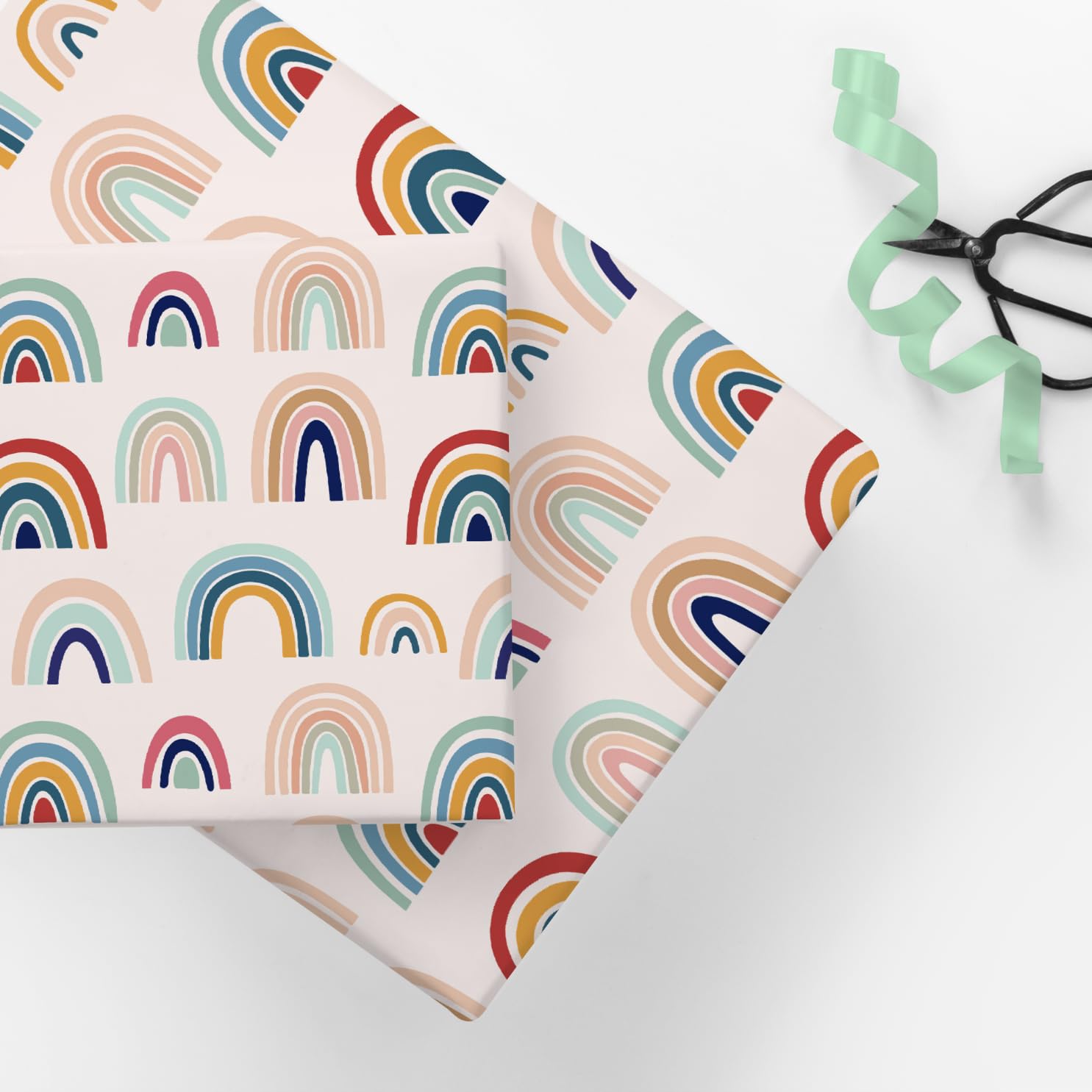 Lot De 16 Feuilles De Papier Cadeau De Noël 84 X 60 Cm Emballage Cadeau