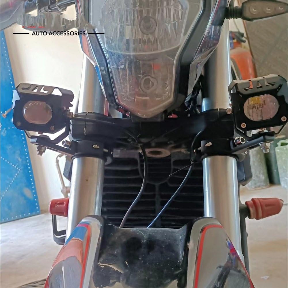 motocykl stojak na tylne światło Dodatkowego oświetlenia motocyklowego reflektorów motocyklowych Uchwyt reflektora Mocowanie zacisku przedniego widelca